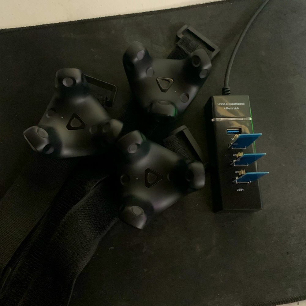Full vr setup with vive trackers for full body in vrchat